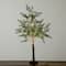 3ft. Pre-Lit Artificial Cypress Tree with Warm White LED Lights